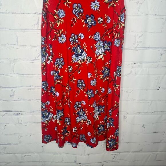 Loft small red petite dress - Picture 5 of 7